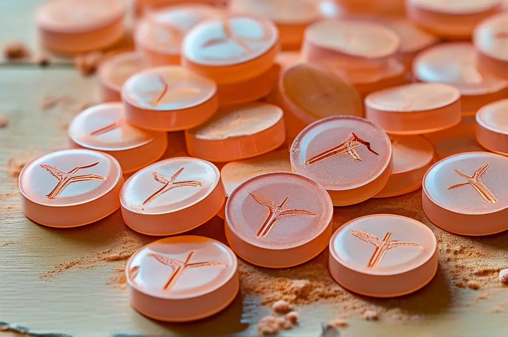 Ecstasy drug education – image of colorful pills symbolizing risks of MDMA use