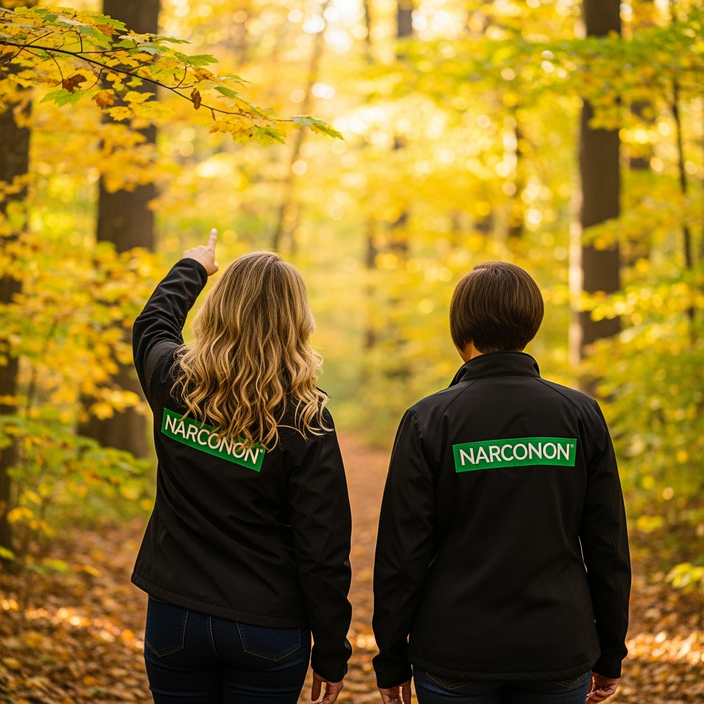 Two individuals engaged in supportive drug-free withdrawal at Narconon.